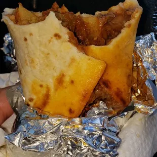 Super greasy burritos..