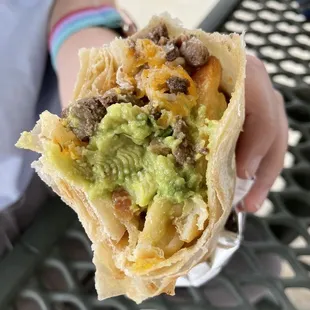 Carne asada burrito