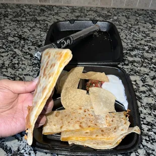 Cheese Quesadilla