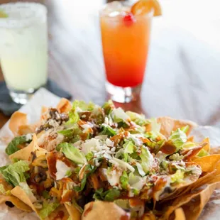 food, nachos