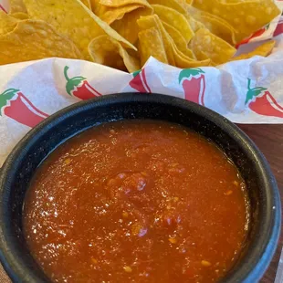Chips and salsa