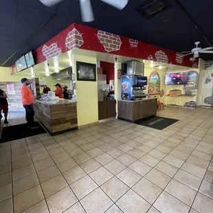 Clean and spacious interior