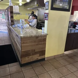 Making the best burritos!