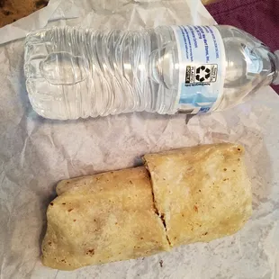 Size comparison - BREAKFAST BURRITO
