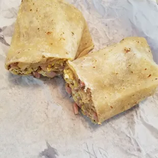 Breakfast burrito