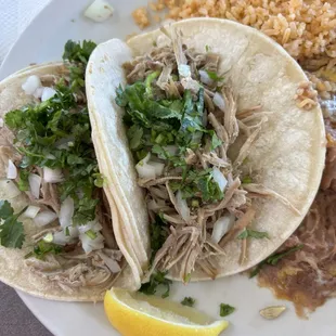 Food was good and fast