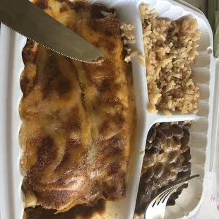 Enchilada rancheras