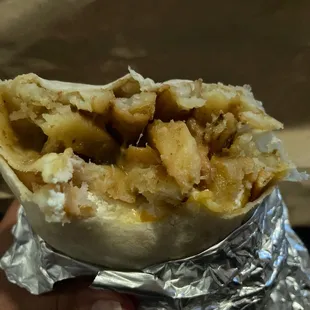 Chile Verde Cali Burrito