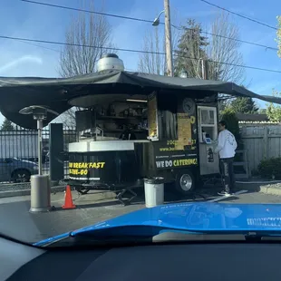 Exterior of food truck