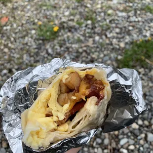 Man on a Budget Burrito