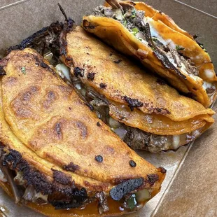Birria tacos