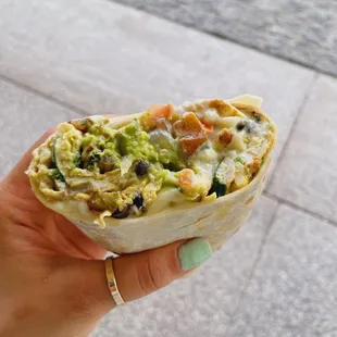 Breakfast burrito