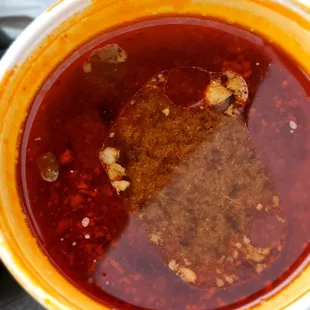 Consomme dipping sauce for barria tacos