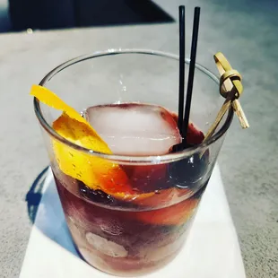 Tequila old fashioned