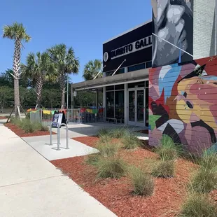 Indoor and outdoor seating