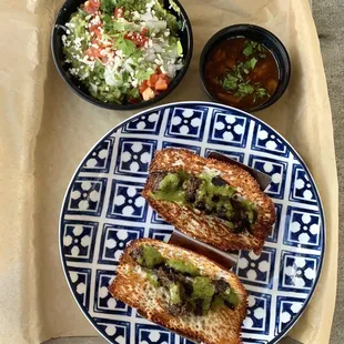 steak and chimichurri tacos appetizer
