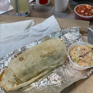 Blackened Shrimp Burrito