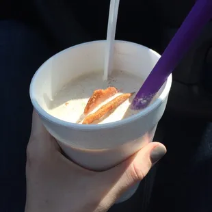 Had to stop in to get me a cinnamon shake!