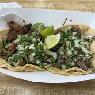 Al pastor and Bistek