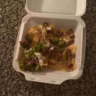 food, nachos