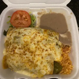 Beef enchiladas Souza