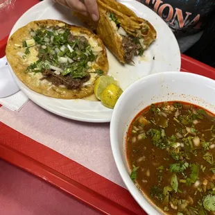 Birria tacos