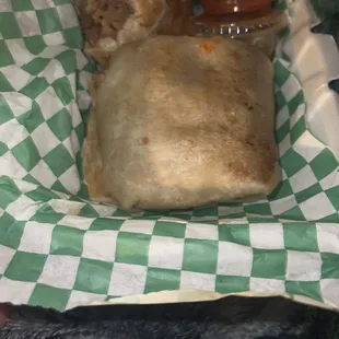Asada burrito