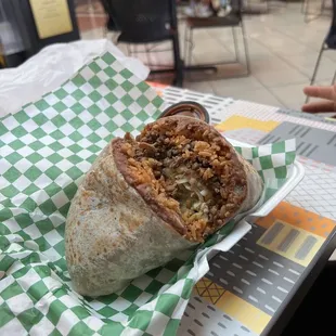 Asada burrito