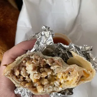Breakfast burrito