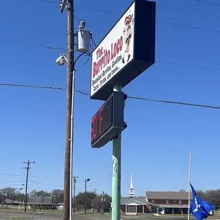 a sign for a burrito restaurant