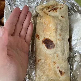 Breakfast burrito