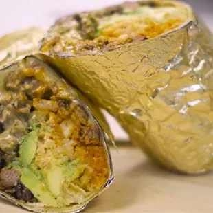 California Burrito with Black Beans