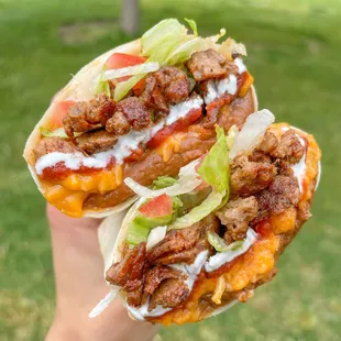 Deluxe Steak Burrito 100% Vegan