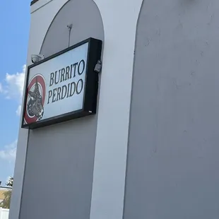 outside