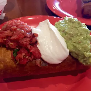 Roasted Pork Chimichanga