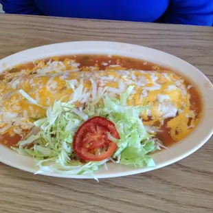 Smothered burrito