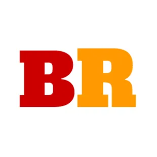 the word br on a white background