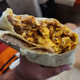 Boom! Chorizo and Egg