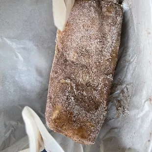 a loaf of sugared bread