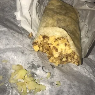Steak and Egg Burrito
