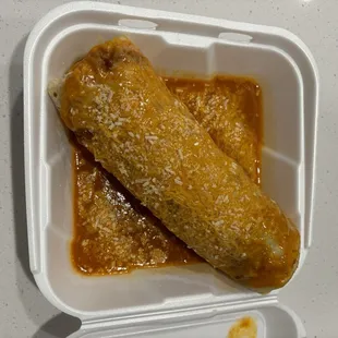 Huge California burrito