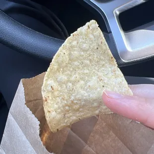 Store bought tortilla chips