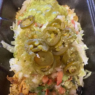 Burrito bowl