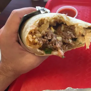 Barbacoa Burrito