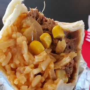 Front half of barbacoa
