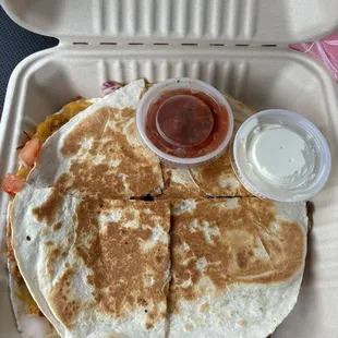 Jerk Chicken Quesadilla