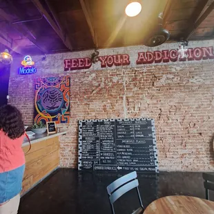 Menu board