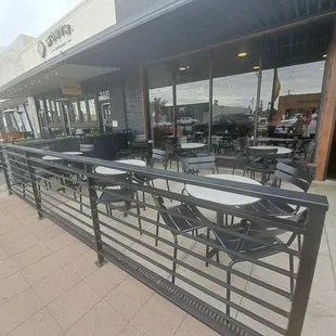 Patio seating