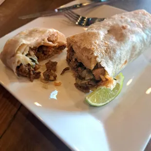 Carne Asada burrito