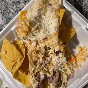 There&apos;s literally like 3 pieces of meat.....